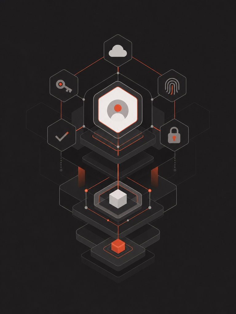 Abstract illustration of cloud security hardening