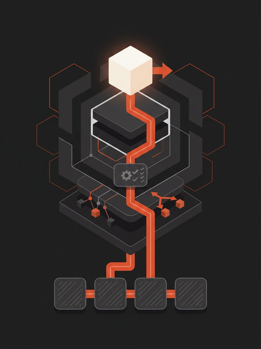 Abstract illustration of developer support